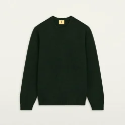 Homme NITTO KNITWEAR Mailles-- Pull Youri - Vert Fôret