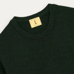 Homme NITTO KNITWEAR Mailles-- Pull Youri - Vert Fôret