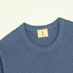 Homme NITTO KNITWEAR Mailles-- Pull Youri - Indigo