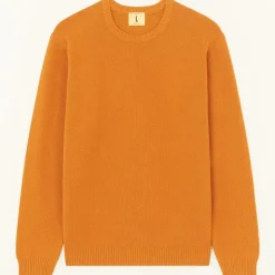 Homme NITTO KNITWEAR Mailles-- Pull Youri - Ocre