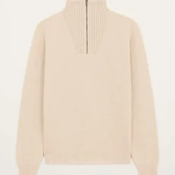 Homme NITTO KNITWEAR L'esprit Merci|Mailles-- Pull Youri Camionneur - Naturel