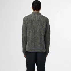 Femme NN07 Mailles-NN. 07 - Cardigan Polo Darren - Medium grey Mel