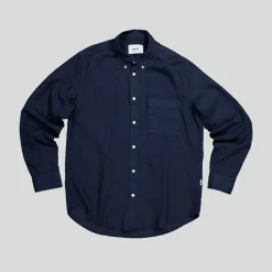 Homme NN07 Chemises-NN. 07 - Chemise Arne - Marine