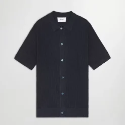 Homme NN07 Chemises-NN. 07 - Chemise Nolan - Bleu marine