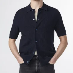 Homme NN07 Chemises-NN. 07 - Chemise Nolan - Bleu marine