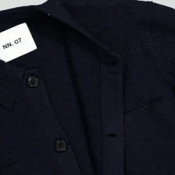 Homme NN07 Mailles-NN. 07 - Gilet Jonas - Marine