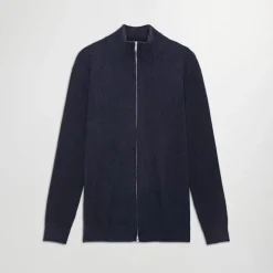 Femme NN07 Mailles-NN. 07 - Pull zippé Danny - Marine