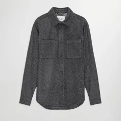 Femme NN07 Vestes-NN. 07 - Surchemise Laine Carter - Medium grey