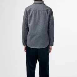 Femme NN07 Vestes-NN. 07 - Surchemise Laine Carter - Medium grey