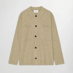 Femme NN07 Vestes-NN. 07 - Surchemise Laine Jonas - Ever green