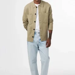 Femme NN07 Vestes-NN. 07 - Surchemise Laine Jonas - Ever green