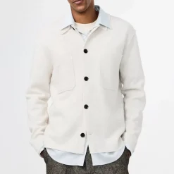 Femme NN07 Vestes-NN. 07 - Surchemise Laine Jonas - Ivoire