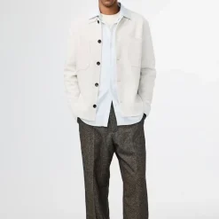 Femme NN07 Vestes-NN. 07 - Surchemise Laine Jonas - Ivoire