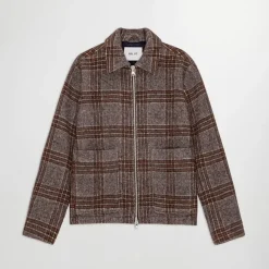 Femme NN07 Vestes-NN. 07 - Veste en laine Gael - Multi Check