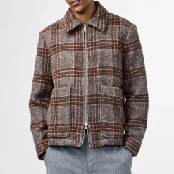 Femme NN07 Vestes-NN. 07 - Veste en laine Gael - Multi Check