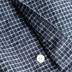 Homme Norse Projects Chemises-Norse Project - Chemise oversize à carreaux - Marine