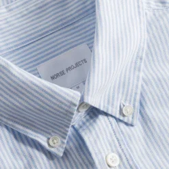 Homme Norse Projects Chemises-Norse Project - Chemise Oxford - Bleu