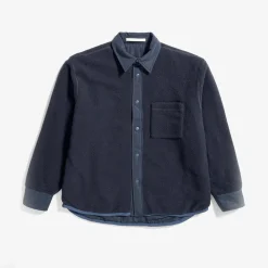 Homme Norse Projects Chemises-Norse Project - Chemise Reversible Ulrik - Marine
