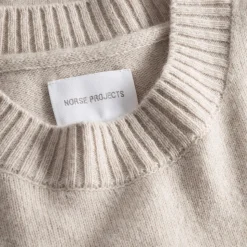Homme Norse Projects Mailles-Norse Project - Pull Standard Merino - Beige