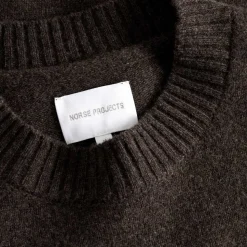 Homme Norse Projects Mailles-Norse Project - Pull Standard Merino - Marron