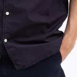 Homme Norse Projects Chemises-- Chemise Carsten - Bleu Foncé