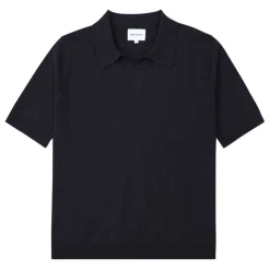 Homme Norse Projects T-shirts-- Polo Lief en lin et coton -
