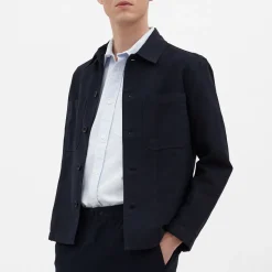 Homme Norse Projects Vestes-- Veste Tyge - Bleu Marine