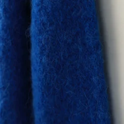 Femme Nothing Written Mailles-- Cardigan Alpaga - Bleu