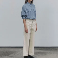 Femme Nothing Written Chemises-- Chemise rayé - Bleu