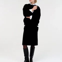 Femme Nothing Written Jupes-- Jupe velours - Noir