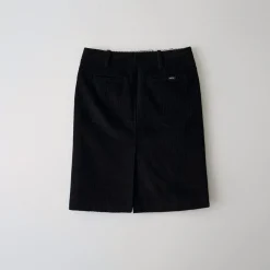 Femme Nothing Written Jupes-- Jupe velours - Noir