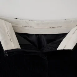 Femme Nothing Written Jupes-- Jupe velours - Noir