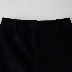 Femme Nothing Written Jupes-- Jupe velours - Noir