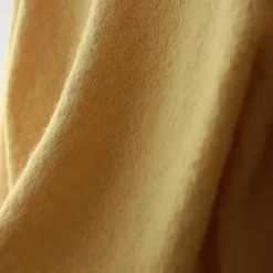 Femme Nothing Written Mailles-- Pull Alpaga - Jaune