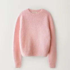 Femme Nothing Written Mailles-- Pull Alpaga - Rose