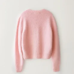 Femme Nothing Written Mailles-- Pull Alpaga - Rose