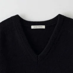 Femme Nothing Written Mailles-- Pull Alpaga - Noir
