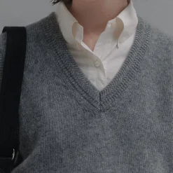 Femme Nothing Written Mailles-- Pull Auree - Gris