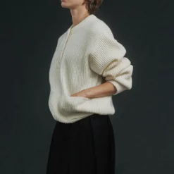 Femme Nothing Written L'esprit Merci|Mailles-- Pull Henri - Ivoire