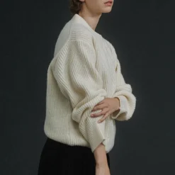 Femme Nothing Written L'esprit Merci|Mailles-- Pull Henri - Ivoire