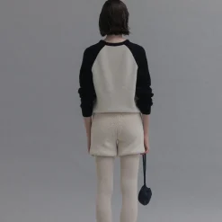 Femme Nothing Written Mailles-- Pull Sweat Laine - Bleu