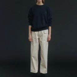 Femme Nothing Written Sweats-- Sweat Vintage - Marine