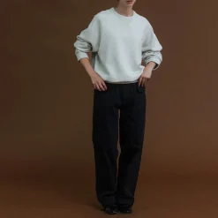 Femme Nothing Written Sweats-- Sweat Vintage - Gris