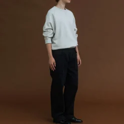 Femme Nothing Written Sweats-- Sweat Vintage - Gris