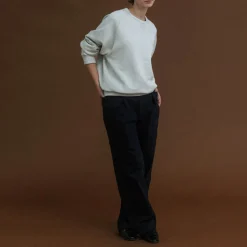 Femme Nothing Written Sweats-- Sweat Vintage - Gris