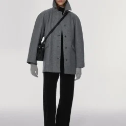 Femme Nothing Written Manteaux--Manteau Cambridge - Gris