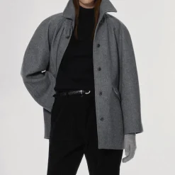 Femme Nothing Written Manteaux--Manteau Cambridge - Gris