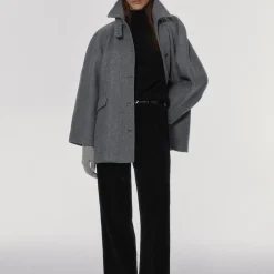 Femme Nothing Written Manteaux--Manteau Cambridge - Gris