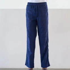 Homme Original Madras Trading Co Pantalons-- Pantalon N65 Lax Drawstring - Bleu