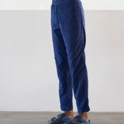 Homme Original Madras Trading Co Pantalons-- Pantalon N65 Lax Drawstring - Bleu